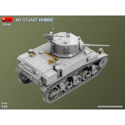 Maquettes MiniArt 1/35 Maquette Tank M3 Stuart Hybrid, EAN 5905049176103