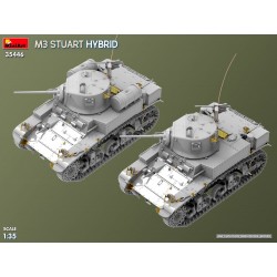 Maquettes MiniArt 1/35 Maquette Tank M3 Stuart Hybrid, EAN 5905049176103