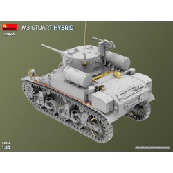 Maquettes MiniArt 1/35 Maquette Tank M3 Stuart Hybrid, EAN 5905049176103