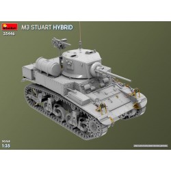 Maquettes MiniArt 1/35 Maquette Tank M3 Stuart Hybrid, EAN 5905049176103