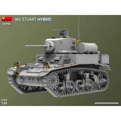 Maquettes MiniArt 1/35 Maquette Tank M3 Stuart Hybrid, EAN 5905049176103