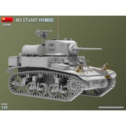 Maquettes MiniArt 1/35 Maquette Tank M3 Stuart Hybrid, EAN 5905049176103