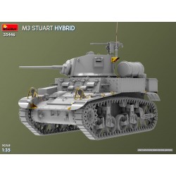 Maquettes MiniArt 1/35 Maquette Tank M3 Stuart Hybrid, EAN 5905049176103