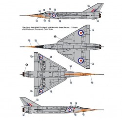 Maquette avion Dora Wing, maquette 1/72 Fairey Delta FD.2