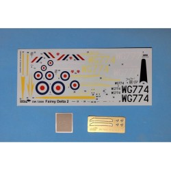 Maquette avion Dora Wing, maquette 1/72 Fairey Delta FD.2