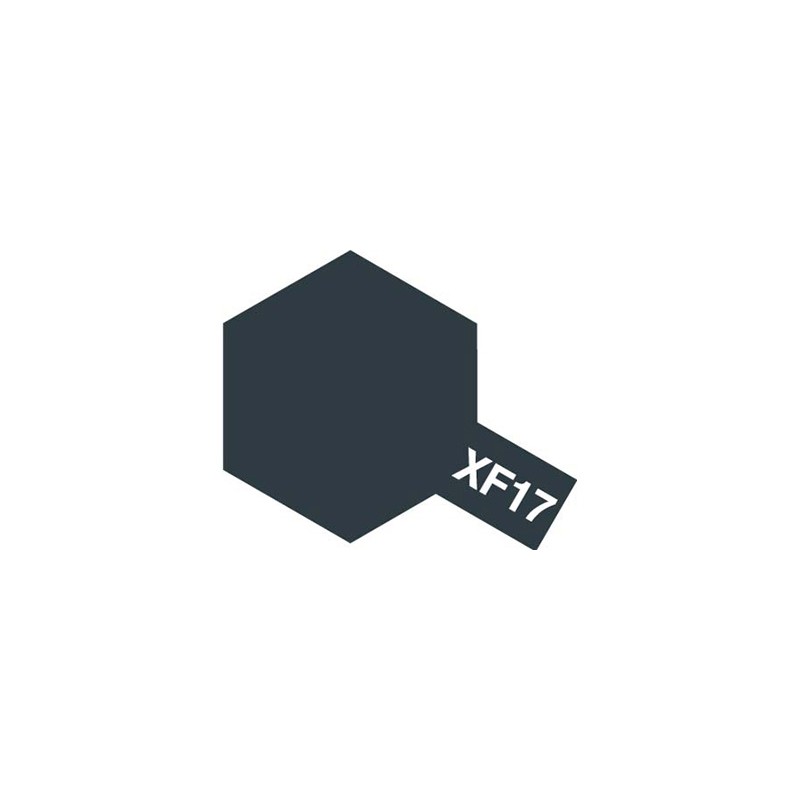 Peinture Acrylique 10 ml Tamiya, ref XF17 Peinture Bleu Marine Mat