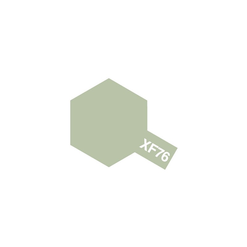 Peinture Acrylique 10 ml Tamiya, ref XF76 Peinture Gris Vert Mat