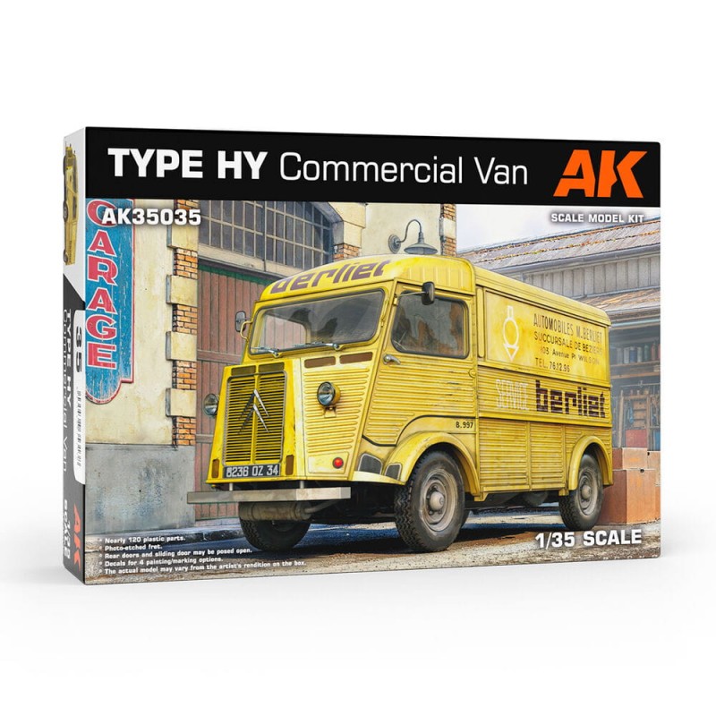 Maquette AK 1/35, Maquette Citroën Type H 1/35, ean 8435568353138