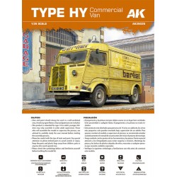 Maquette AK 1/35, Maquette Citroën Type H 1/35, ean 8435568353138