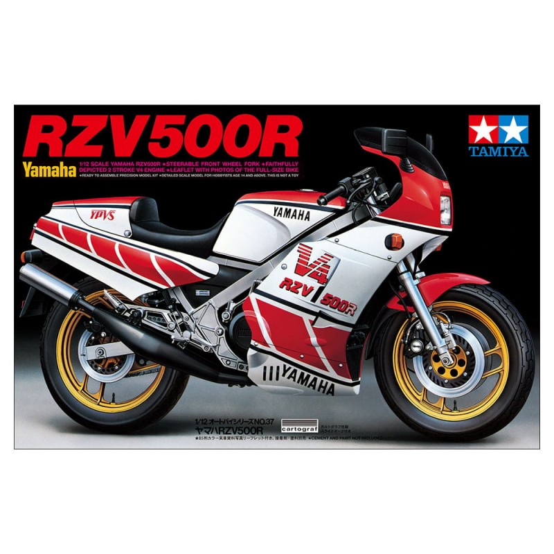 Maquette Moto Tamiya 1/12 14037, Maquette Yamaha RZV500R