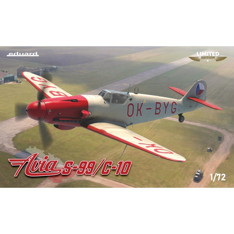 Maquette Avion Eduard 1/72, AVIA S-99/ C-10 1/72