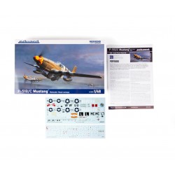 Maquette Avion 1/72 Eduard, P-51B MALCOLM HOOD, Weekend Edition