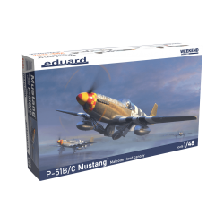 Maquette Avion 1/72 Eduard, P-51B MALCOLM HOOD, Weekend Edition