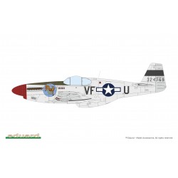 Maquette Avion 1/72 Eduard, P-51B MALCOLM HOOD, Weekend Edition