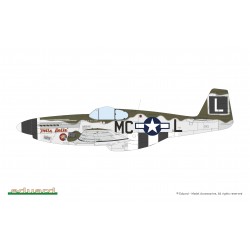 Maquette Avion 1/72 Eduard, P-51B MALCOLM HOOD, Weekend Edition