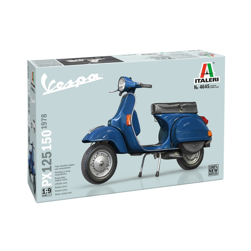 Maquette Italeri Scooter VESPA PX 125/150 1978