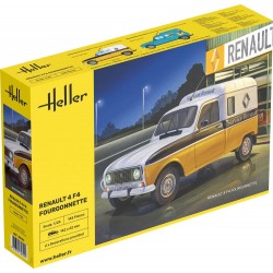 Maquette Voiture Heller 1/24 – Renault 4 F4 Fourgonnette – Réf. 82700