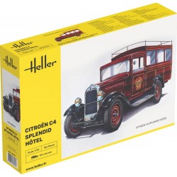 Maquette Voiture Heller 1/24 – Citroën C4 « Splendid Hotel » – Réf. 80713