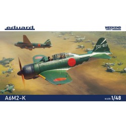 Maquette Avion Eduard 1/48 – A6M2-K Weekend Edition – Réf. 84211 EAN 8591437608942