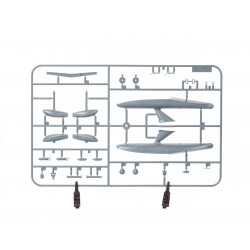 pièces  Maquette Avion Eduard 1/48 – A6M2-N Rufe Weekend Edition – Réf. 84208 EAN 8591437604265