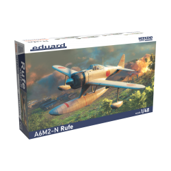 box art Maquette Avion Eduard 1/48 – A6M2-N Rufe Weekend Edition – Réf. 84208 EAN 8591437604265