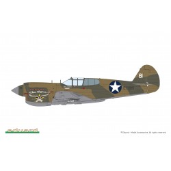 décoration Maquette Avion Eduard 1/48 – P-40E Warhawk Weekend Edition – Réf. 84207