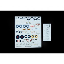 Pièces  Maquette Avion Eduard 1/48 – P-40E Warhawk Weekend Edition – Réf. 84207