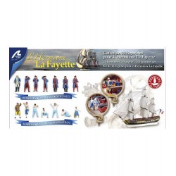 Set of 14 Metal Figures for...