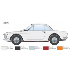 Maquette voiture Italeri 1/24 Lancia Fulvia Coupé 1.6 HF Fanalone – 3619