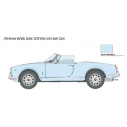 Maquette voiture Italeri 1/24 Alfa Romeo Giulietta Spider 1300 – 3653