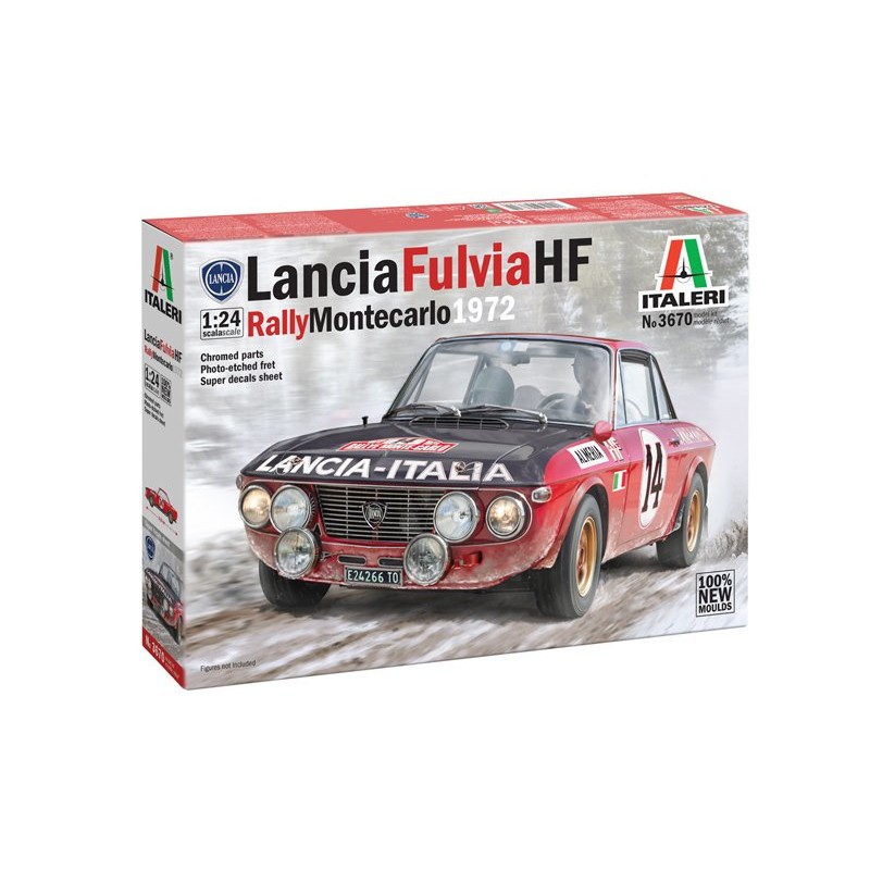 Maquette voiture Italeri 1/24 Lancia Fulvia HF Rally – 3670