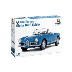 Maquette voiture Italeri 1/24 Alfa Romeo Giulia 1600 Spider – 3668