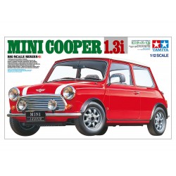 Maquette Mini Cooper 1.3i Tamiya 1/12 – Réf. 12031