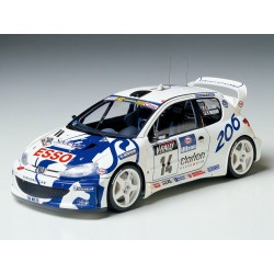 Maquette Peugeot 206 WRC Tamiya 1/24 – Réf. 24221