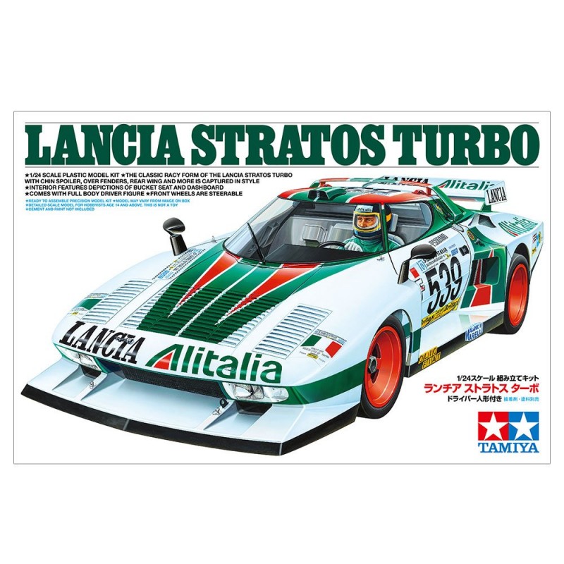 Maquette Lancia Stratos Turbo Tamiya 1/24 – Réf. 25210