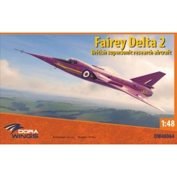 Maquette avion Fairey Delta 2 britannique 1/48 – Dora Wings DW48064