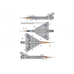 Maquette avion Fairey Delta 2 britannique 1/48 – Dora Wings DW48064