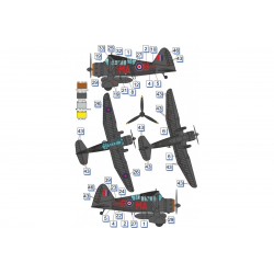 Maquette avion Westland Lysander Mk.III SD 1/72 – Dora Wings DW72023