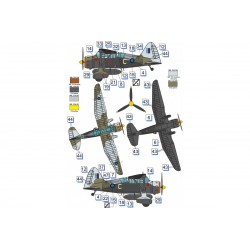 Maquette avion Westland Lysander Mk.III SD 1/72 – Dora Wings DW72023