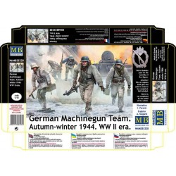 Master Box 35220 – Équipe de mitrailleurs allemands, automne-hiver 1944 – 1/35
