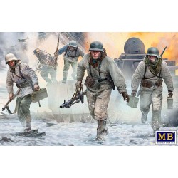 Master Box 35220 – Équipe de mitrailleurs allemands, automne-hiver 1944 – 1/35