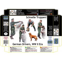 Master Box 35237 – Conducteurs allemands « Schnelle Truppen » – 1/35