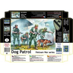 Master Box 35238 – Patrouille cynophile américaine, guerre du Vietnam – 1/35