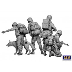 Master Box 35238 – Patrouille cynophile américaine, guerre du Vietnam – 1/35