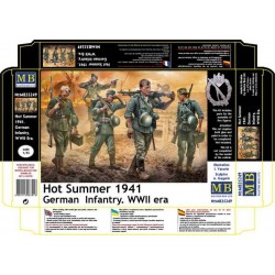 Master Box 35249 – Hot Summer 1941, infanterie allemande – 5 figurines – 1/35