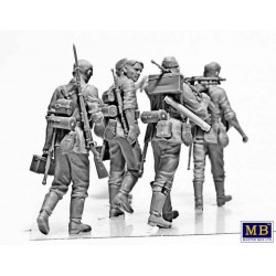 Master Box 35249 – Hot Summer 1941, infanterie allemande – 5 figurines – 1/35