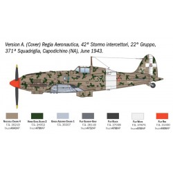 Maquette avion Italeri 1/48 Macchi MC.202 Folgore – 2840, EAN 8001283028400
