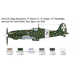 Maquette avion Italeri 1/48 Macchi MC.202 Folgore – 2840, EAN 8001283028400