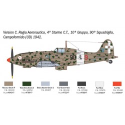 Maquette avion Italeri 1/48 Macchi MC.202 Folgore – 2840, EAN 8001283028400
