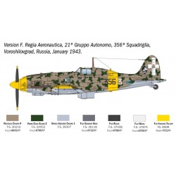 Maquette avion Italeri 1/48 Macchi MC.202 Folgore – 2840, EAN 8001283028400